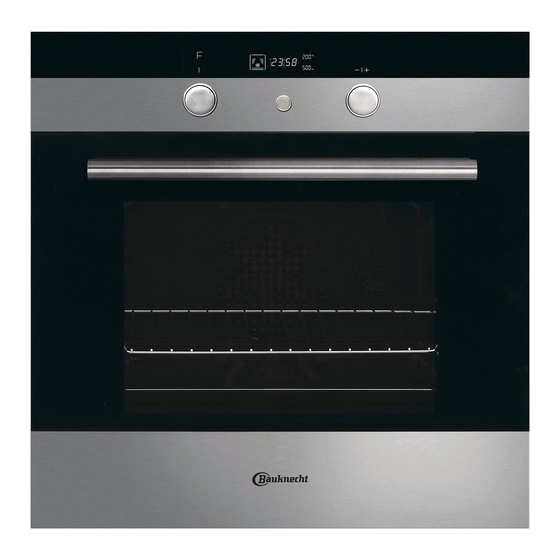 Bauknecht BLCE 7103 User And Maintenance Manual