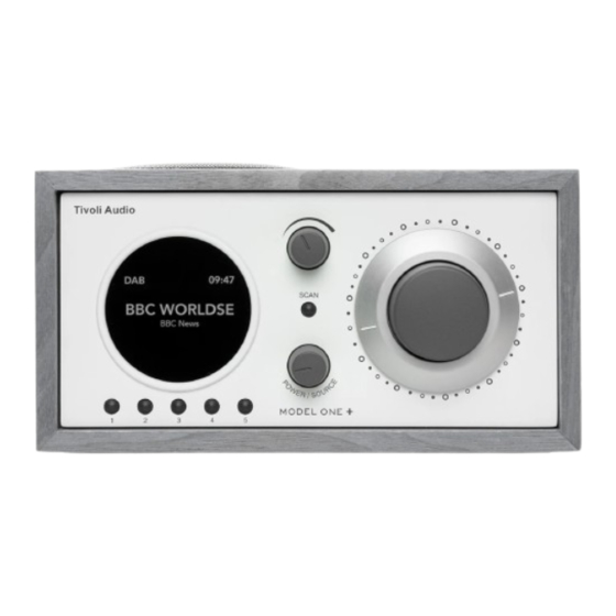 Tivoli Audio Model One+ Owner's Manual