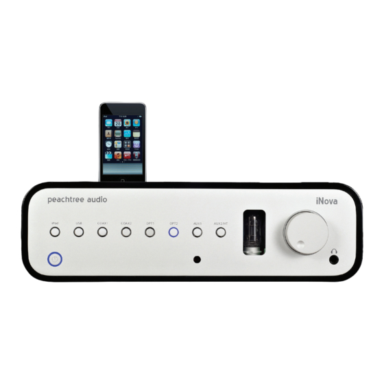 Peachtree Audio iNova Owner's Manual