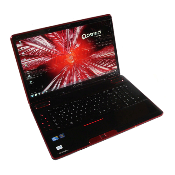 Toshiba Satellite P500 User Manual