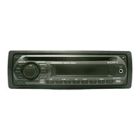 Sony CDX-GT262 Service Manual