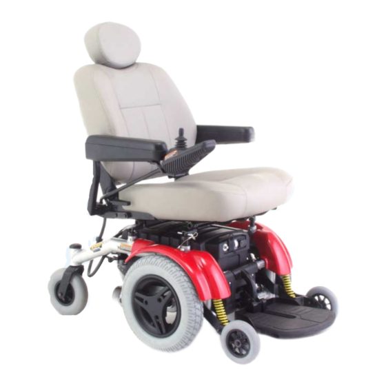 Pride Mobility Jazzy1133 Owner's Manual