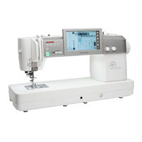 Janome Continental M7 Professional Service Manual