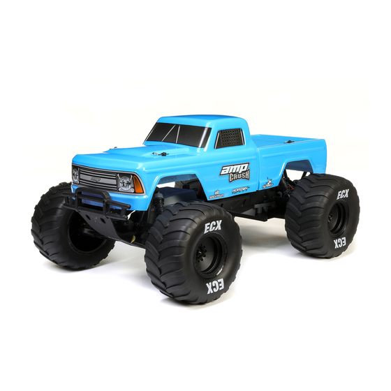 HORIZON HOBBY ECX AMP CRUSH ECX03048T1 INSTRUCTION MANUAL Pdf Download ManualsLib