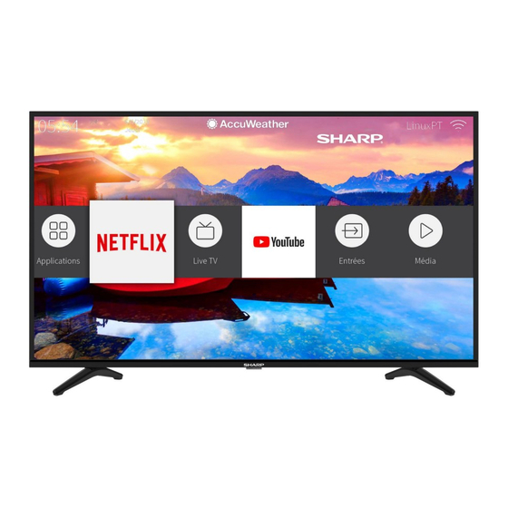 SHARP LC40N5004U QUICK START MANUAL Pdf Download ManualsLib