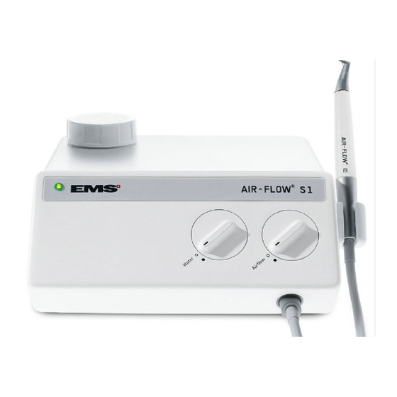 EMS AIRFLOW S1 SERVICE MANUAL Pdf Download ManualsLib