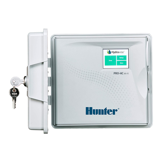 HUNTER HYDRAWISE PROHC QUICK START MANUAL Pdf Download ManualsLib