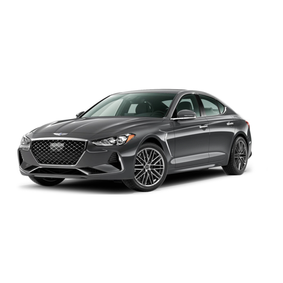 GENESIS G70 2019 OWNER'S MANUAL Pdf Download | ManualsLib