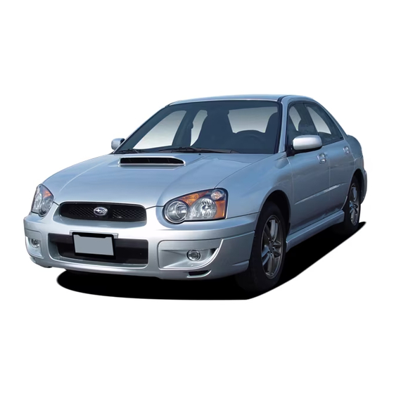 Subaru Impreza 2005 General Description Manual