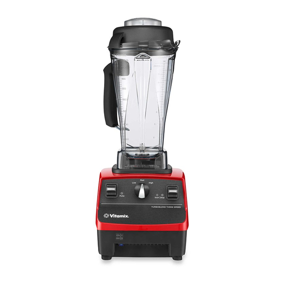 VITAMIX TURBOBLEND VM0102B OWNER'S MANUAL Pdf Download ManualsLib