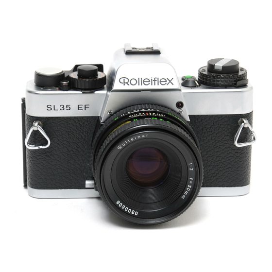 Rolleiflex sl-35 e cámara carcasa tapa superior capuchón Camera top cover plate e871/6 