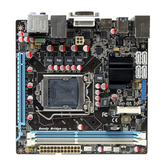 Avalue Technology EMX-H61 Quick Installation Manual