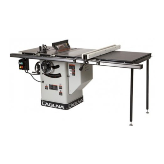 Laguna Tools PLATINUM Series Manual