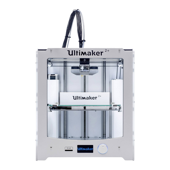 Ultimaker 2+ Connect Installation And User Manual
