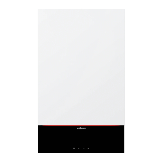 Viessmann VITODENS 100-W B1KE Operating Instructions Manual