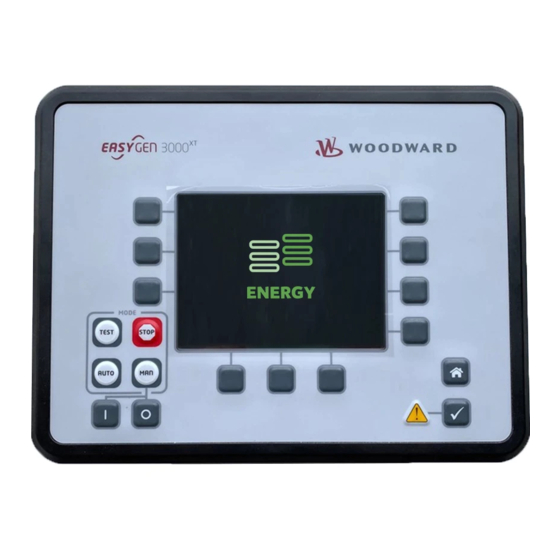 Woodward easYgen-3000XT Series Manual