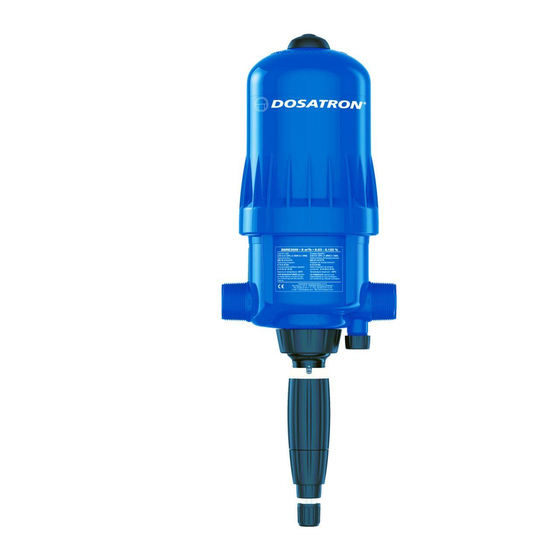 dosatron D8RE3000 Troubleshooting Manual