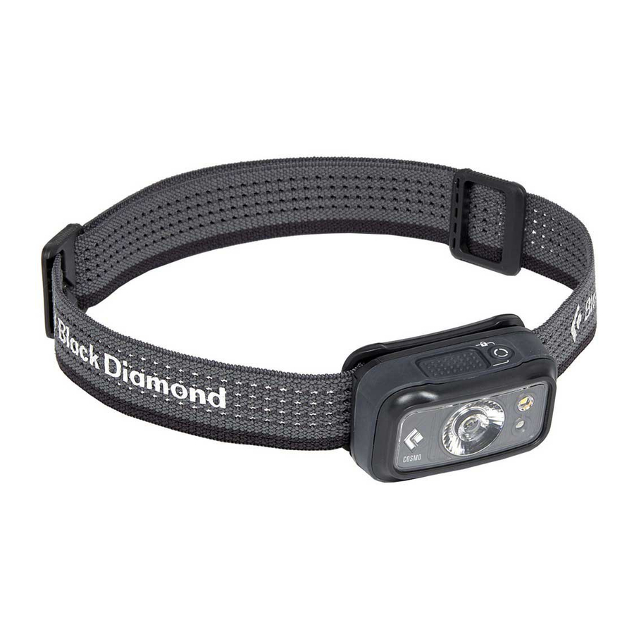 Black Diamond COSMO 300 Instructions For Use