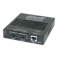Transition Networks SGPOE10 1 Series User Manual