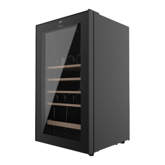 cecotec bolero GRANDSOMMELIER 36000 BLACK Manuals