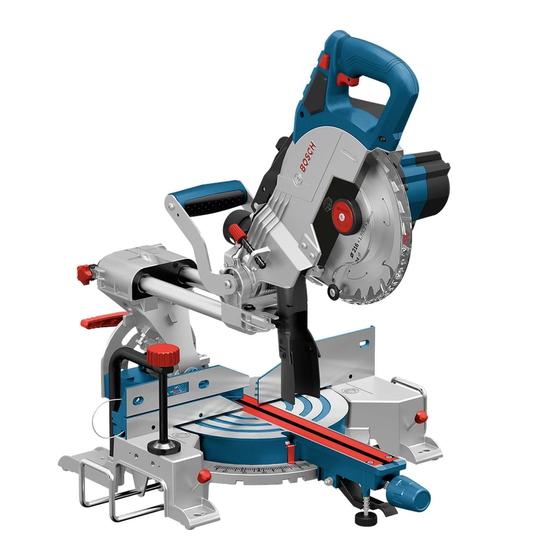 Bosch Professional GCM 18V-216 Instructions Manual