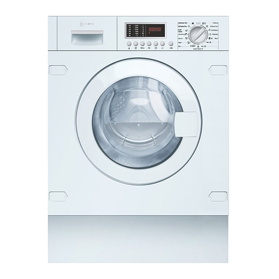 NEFF V6540X0EU Installation And Operating Instructions Manual