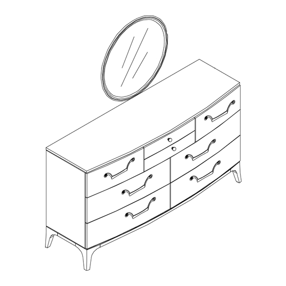HOOKER FURNISHINGS Bella Donna 6900-90007-89 Assembly Instruction