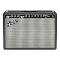 Fender 65 Princeton Reverb Operating Instructions Manual