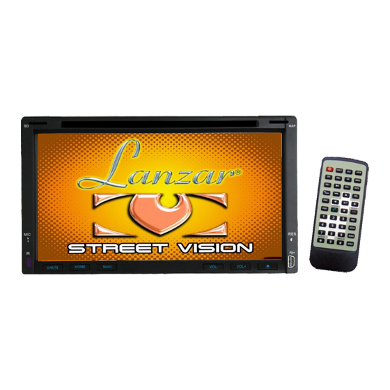 Lanzar SNV695N Owner's Manual