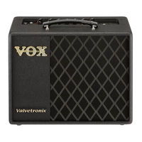 Vox VT20X Owner's Manual