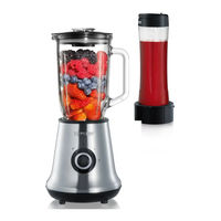 SEVERIN Multi-Mixer + Smoothie Mix & Go Instructions For Use Manual