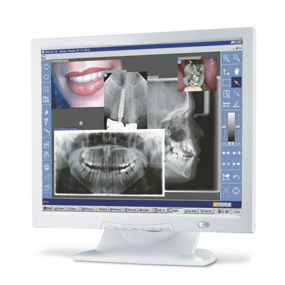 Sirona SIDEXIS XG Operator's Manual