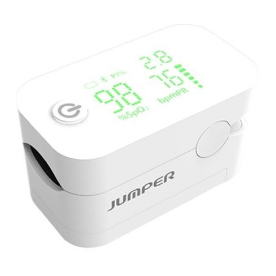 JUMPER PULSE OXIMETER MANUAL Pdf Download ManualsLib