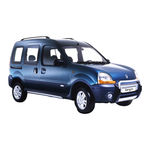 Renault Kangoo 1998 Manual