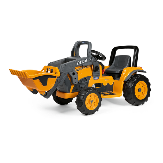 PEG-PEREGO DEERE CONSTRUCTION LOADER USE AND CARE MANUAL Pdf Download ...