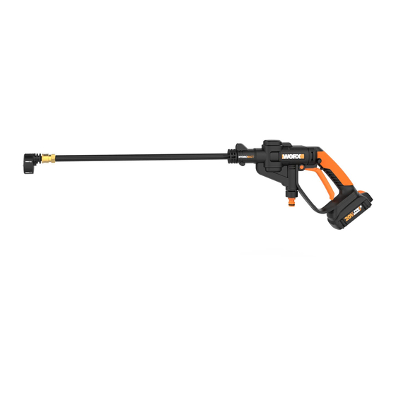 WORX Hydroshot Rotary Cleaning Brush, Quick Snap Connection - WA4042