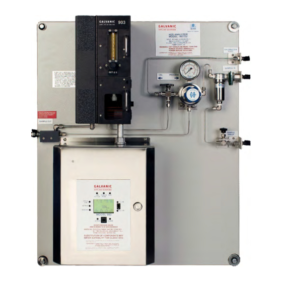 GALVANIC APPLIED SCIENCES PROTECH903 OPERATION MANUAL Pdf Download