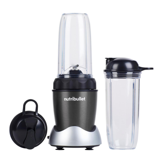 User manual NutriBullet Pro+ 1200W (English - 18 pages)