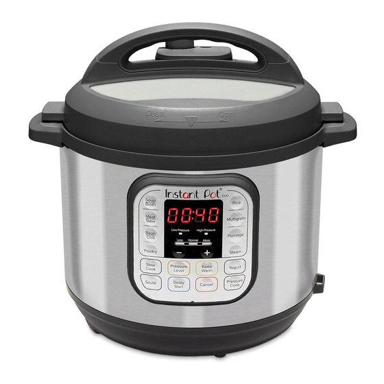 INSTANT POT DUO MINI SAFETY, MAINTENANCE & WARRANTY Pdf Download ...