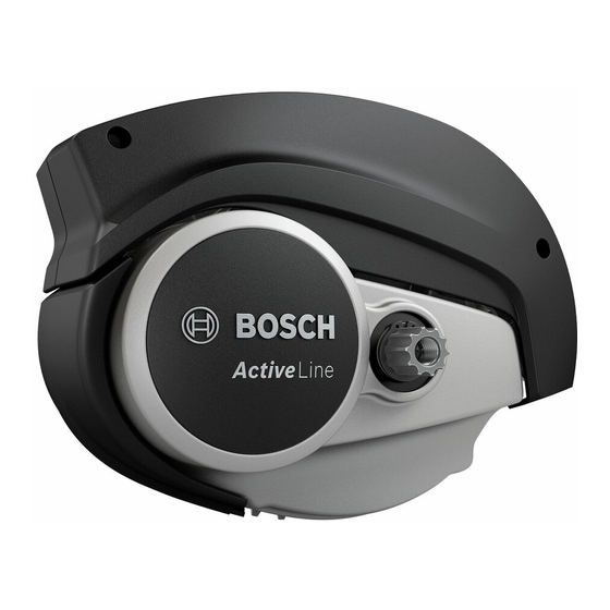 Bosch Active Line Plus BDU350 Original Operating Instructions