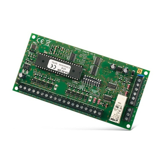 SATEL CA64 DR MANUAL Pdf Download ManualsLib