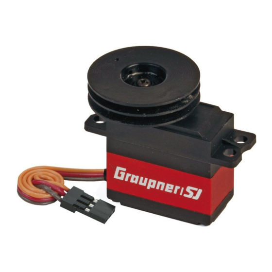 GRAUPNER 5217 Instruction Manual