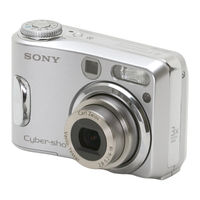 Sony DSC-S60 Cyber-shot Still User's Manual / Troubleshooting
