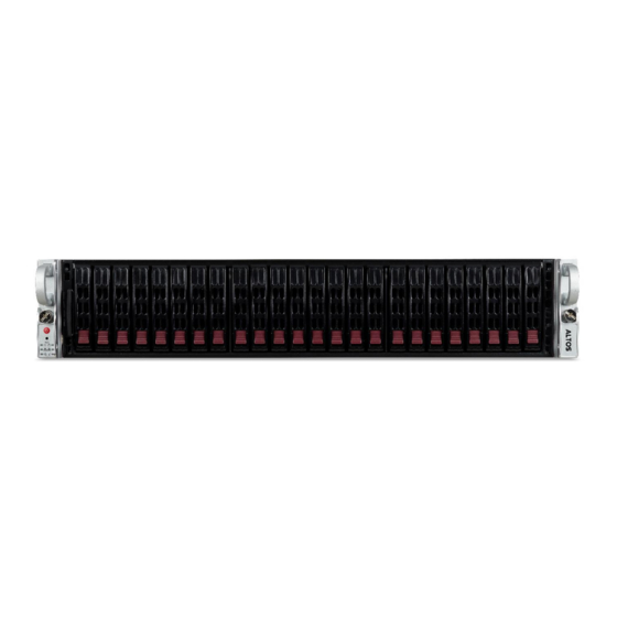 Altos BrainSphere R580 F4 User Manual