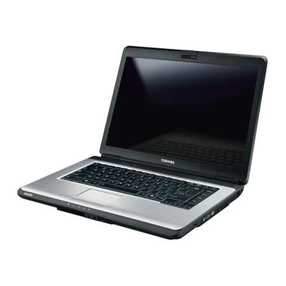 Toshiba Satellite L300 Series Resource Manual