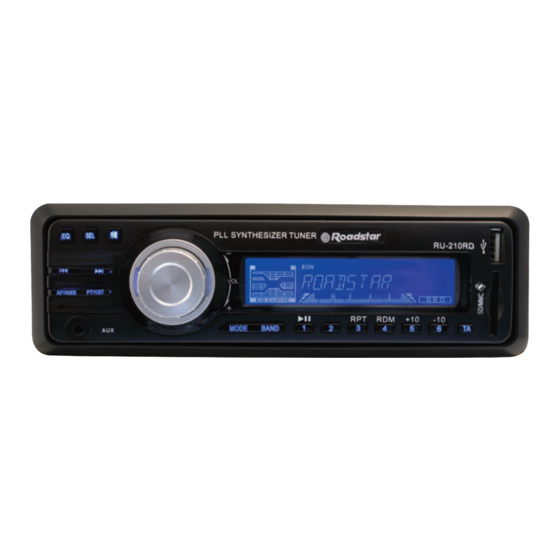 Roadstar RU-210RD Specification