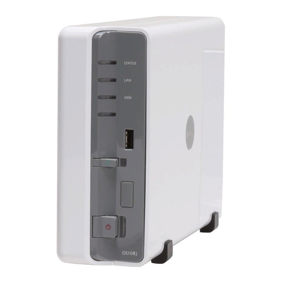 Synology DS108j User Manual