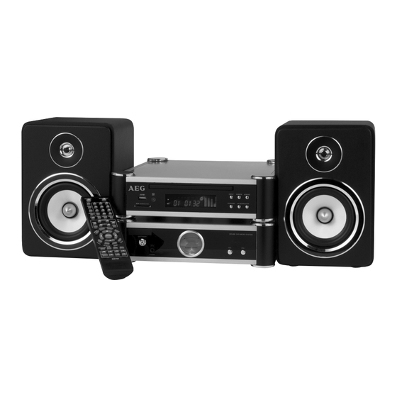 AEG DVD 4619 HC Instruction Manual