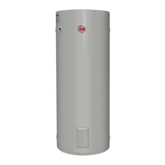 Rheem 491 Owner's Manual And Installation Instructions