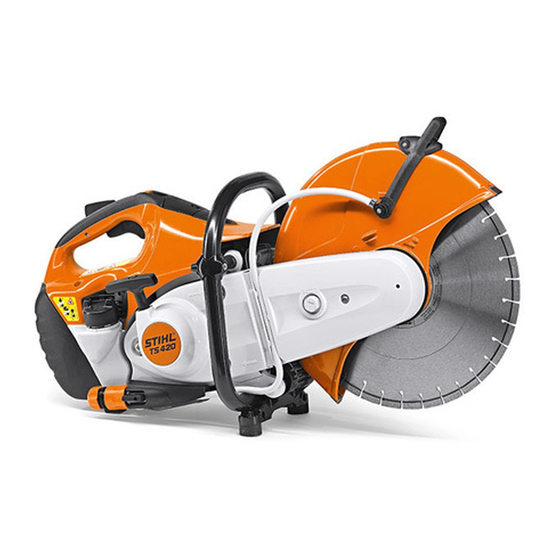 Stihl TS 420 Manual